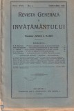 Revista generala a invatamantului, anul XVII, nr. 1, ianuarie 1929