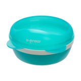Cumpara ieftin Bol cu capac, 2 in 1, 220 ml, U-Grow