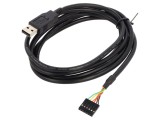 Cablu USB 2.0 DELOCK 83785 USB A 6 pini 1,8m 26AWG Negru