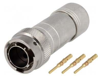 Conector Circular Crimpat RT360 3-Pini 13A foto