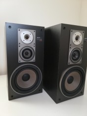 Set Boxe SONY model SS-E55 - 3 Cai/60 -110 Watt/8 Ohm - Impecabile/made in RFG/Serii Consecutive