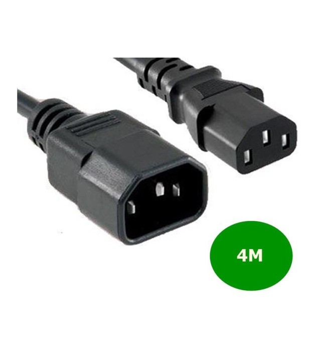 Adaptor cablu prelungitor C13 C14 250V 10A, Cupru 4M