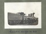 ALG20 Locomotive chauf&eacute;e au bois, ca 1916-1924