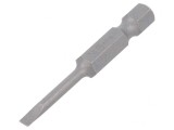 Capăt de șurubelniță plată 3,0x0,5mm 50mm