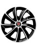 Set 4 Capace Roti pentru Rover, model Stig Extra Black &amp; White, R15