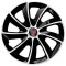Set 4 Capace Roti pentru Rover, model Stig Extra Black &amp; White, R15