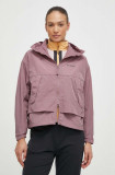 Cumpara ieftin Columbia windbreaker TERREX Paracutie culoarea violet, de tranziție, oversize 1989441