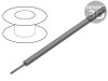 Cablu HookUp Wire ALPHA INDUSTRIES 22AWG PVC Gri 30.5m 600V Cupru Cositorit Litat MIL-W-16878/1