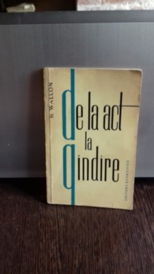 DE LA ACT LA GANDIRE - H. WALLON foto
