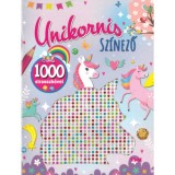 1000 strassz - Unikornis sz&iacute;nező