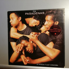 The Pasadenas – To Whom It May ....(1988/CBS/RFG) - Vinil/Vinyl/Impecabil (NM+)