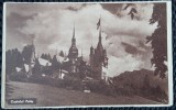 Carte postala, Castelul Peles, perioada interbelica