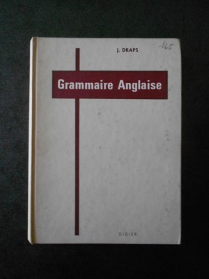 JEAN DRAPS - GRAMMAIRE ANGLAISE foto