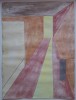 Interior - semnat Bertrand &#039;63, Natura statica, Acuarela, Altul