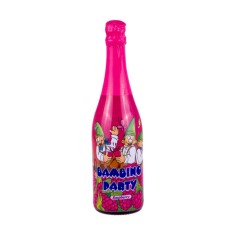 Sampanie pentru Copii Bambino Party 0.75l, Aroma de Zmeura, Sampanie Copii, Sampanie Suc Copii, Sampanie Suc pentru Copii, Sampanie cu Suc Natural, Sa foto