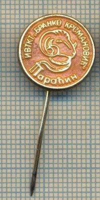Y 422 INSIGNA- SCRIERE SLAVA -BEOGRAD -SERBIA- IUGOSLAVIA-PENTRU COLECTIONARI foto