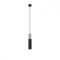 Lampă suspendată BORGIO 1 negru, Sollux Lighting