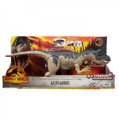 JURASSIC WORLD DOMINION EXTREME DAMAGE DINOZAUR ALLOSAURUS SuperHeroes ToysZone foto