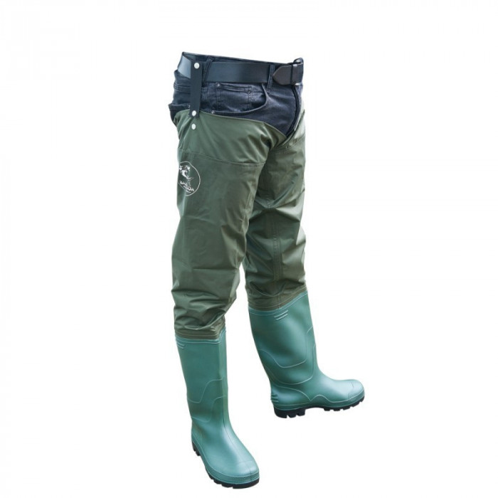 Cizme sold (soldare) Baracuda nylon/PVC, culoare verde