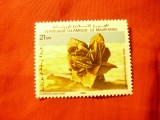 Serie 1 valoare Mauritania 1982 - Floare de nisip, Nestampilat