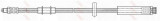 Conducta / cablu frana PEUGEOT BOXER platou / sasiu (ZCT) (1994 - 2002) TRW PHB480