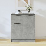 VidaXL Dulap, gri beton, 60x30x70 cm, lemn prelucrat