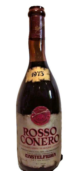 59 - VINO CONERO rosso DOC, vendemmia 1973 cl 72 gr 12,5