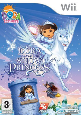 Joc Wii DoRA saves the SNOW PRINCESS Nintendo Wii classic, mini, Wii U foto