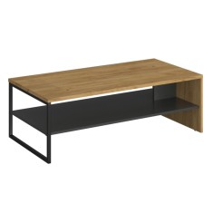 Masuta DTD stejar craft auriu antracit Santana 120x60x39,4 cm