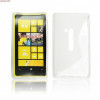 Husa silicon S-line Nokia Lumia 920 Transparent