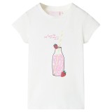 Tricou pentru copii, ecru, 128