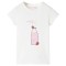 Tricou pentru copii, ecru, 104 11260