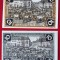 Germania lot 2 notgeld 2 x 10 pfennig 1921 Pr&uuml;m UNC **