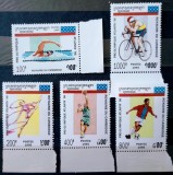 Cambodgia 1995 sport Jocurile Olimpice Atlanta 96 serie mnh MNH