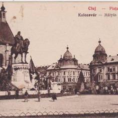 CP CLUJ PIATA UNIRII KOLOSZVAR MATYAS KIRALY ter ND(1923)