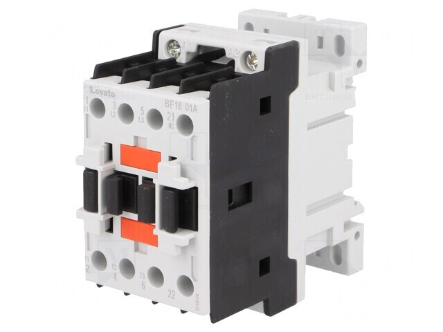 Contactor 3P NO NC 24VAC 18A BF1801A024