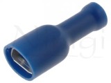 Papuc 6.3mm mama albastru izolat