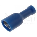 Papuc 6.3mm mama albastru izolat