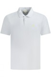 Calvin Klein Jeans Tricou polo barbati, cu mini logo brodat, Regular fit, Albastru deschis, M, L, XL