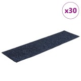 Cumpara ieftin Covorase autoadezive pentru scari, 30 buc., 76x20 cm, gri, albastru, dreptunghiulare