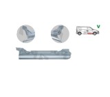 Prag FIAT DOBLO (152/263), 01.2010-12.2014, partea dreapta, spre fata; metal galvanizat,