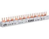 Bareta de alimentare 3P busbar furca 12M 63A ETI 002921140