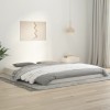 Gossi cadru de pat super king, alb, 180x200 cm, lemn masiv de pin