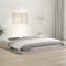 Gossi cadru de pat super king, alb, 180x200 cm, lemn masiv de pin