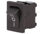 ROCKER SP3T Comutator ON-OFF-ON 10A Negru