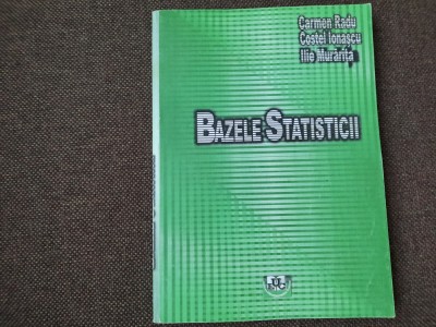 BAZELE STATISTICII CARMEN RADU/COSTEL IONASCU foto