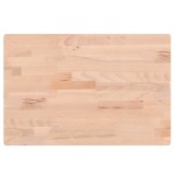 Cumpara ieftin Blat de masa, 60x40x1,5 cm, dreptunghiular, lemn masiv de fag