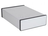 Carcasă aluminiu gri 191x280x66mm