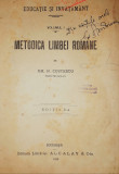 Gh. N. Costescu - Metodica limbei rom&acirc;ne (Editia a II-a, 1920)