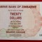 Zimbabwe 20 $ Dollars 2006 UNC necirculata **